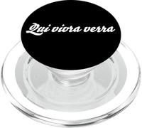 French Writing & Sayings: Qui vivra Verra French Word PopSockets PopGrip para MagSafe