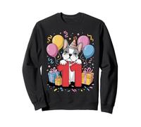 Frenchie 11 cumpleaños niños 11 años once Bulldog francés Sudadera
