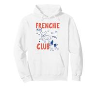 Frenchie Dad Club French Bulldog Dog Owner Fathers Day Sudadera con Capucha