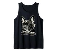 Frenchie Gaming Design | Lindo Bulldog Francés Gamer Camiseta sin Mangas