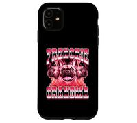 Frenchie Grandma Bulldog Francés Estilo Bootleg de los años 90 Carcasa para iPhone 11