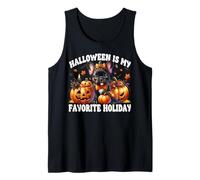 Frenchie Halloween Is My Favorite Holiday French Bulldog Camiseta sin Mangas