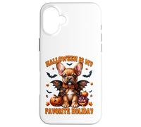 Frenchie Halloween Is My Favorite Holiday Graphic For Mom Carcasa para iPhone 16 Plus