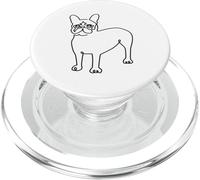 Frenchie Line Minimal PopSockets PopGrip para MagSafe