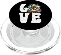 Frenchie Love Christmas Vibes For Dog Mom French Bulldog PopSockets PopGrip para MagSafe