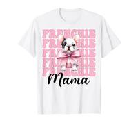 Frenchie Mama Bulldog Francés Mamá Perro Día de la Madre Coqueta Camiseta