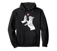 Frenchie Mama Bulldog Francés Perro Mamá Amor High Five Meme Sudadera con Capucha