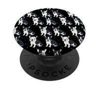 Frenchie Mamá Perro Patrón Divertido Lindo Bulldog Francés PopSockets PopGrip Intercambiable