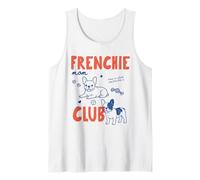 Frenchie Mom Club French Bulldog Owner Dog Mom Mothers Day Camiseta sin Mangas