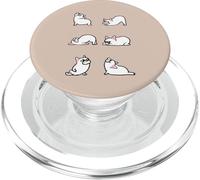 Frenchie Yoga for Lower Back PopSockets PopGrip para MagSafe