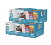 Frendi bolsitas para gatos sabores carne y pescado en gelatina 96x100g