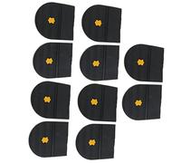 freneci 10 Piezas De Pegamento De Goma En Los Talones Almohadillas De Agarre Suela De Zapato Reemplazo Reparación De Calzado Unisex