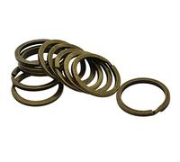 freneci 20 / 50pcs Bronce Plata 28 / 32mm Anillos Divididos Anillos Clave Anillos De Llavero Para Llaves - 32mm C