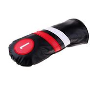 freneci Fundas Impermeables para La Cabeza de Golf de PU # 1 Driver # 3# 5 Fundas para La Cabeza del Club de Maderas de Calle - Cubierta Negra, Tal como se Describe