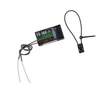 freneci Receptor AFHDS de 6 Canales FS-iA6 para Piezas de Cuadricóptero Flysky FS-GT2B