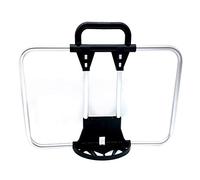 freneci Soporte Delantero Plegable de Bicicleta para Bolsa de Bicicleta Brompton Soporte de Cesta - De Plata