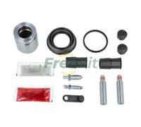 FRENKIT 742198 Juego de reparación pinza de freno Eje trasero Compatible con BMW 3 Sedán E46 3 Touring E46 3 Coupé E46 X3 E83 3 Cabrio E46 X5 E53