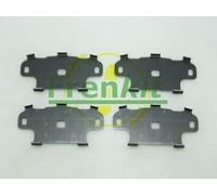 FRENKIT 940100 Lámina antichirrido guarnición freno (placa anterior) Delantero Trasero