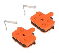Freno de cobre rojo a prueba de calor de cobre rojo de las pastillas de | Compuesto semimetálico, cobre rojo para fibra, funcionamiento de bajo ruido, se adapta a M515 M525, potencia de frenado para