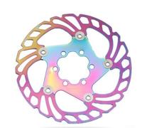 Freno de disco flotante de 140 mm para rotor con anillo de fricción de acero inoxidable y portador de aluminio 7075 (3 colores)