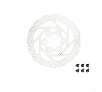 Freno de disco flotante de 140 mm para rotor con anillo de fricción de acero inoxidable y portador de aluminio 7075 (4 blancos)