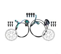 Freno de disco hidráulico para bicicleta de montaña, sistema de freno de aceite de doble pistón Mt200, freno de bicicleta de aleación de aluminio, aceite mineral, línea de freno delantera trasera