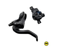 Freno de disco, maneta con bomba y pinza MT SPORT 2-FINGER 2 PISTONES 245 G POST