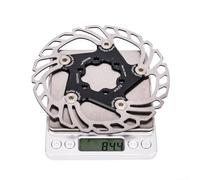 Freno de disco para bicicleta de montaña con tecnología flotante, diseñado con precisión para bujes circulares de pernos de 44 mm y todos los tamaños comunes (rojo 180 mm)