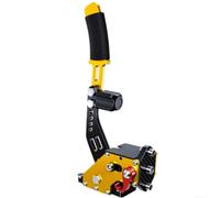 Freno de mano de aleación de aluminio para Sim Racing 30 cm compacto | Tecnología de sensor Hall, vibración, realista para sensación de deriva y juego, cable de nailon