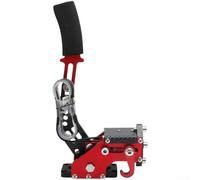 Freno de mano para PC para Racing Sims con fuerza precisa y piezas reforzadas de acero inoxidable de 4 mm para Logitech para G27 para G29 para G920 T300 T500 (rojo)