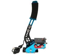 Freno de Mano USB de 64 bits, Freno de Mano USB para Juego de Carreras de PC para One para Series S X PC para G920, Freno de Mano Universal para Juegos de (Azul)