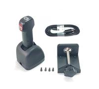 Freno de mano USB for PC, compatible con Logitech G923, G27, G29, Thrustmaster T300, ETS2 for juegos de simulación de carreras de camiones europeos y americanos.(Profile Bracket)