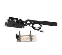 Freno de mano USB, freno USB de 64 bits para Sim Racing, freno de mano PC Racing Games, freno lineal E para G27 G29 G920 T500 T300 con asa, abrazadera de cable USB