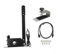 Freno de mano USB lineal de PC compatible con Logitech para G25 para G27 para G29 Simulador de carreras con instalación de controlador y estructura de acero