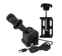Freno de mano USB para Logitech G29/G27/G25 - Simulador de PC Racing Freno de mano con base de aleación de aluminio, abrazadera de 8-55 mm, tope y juego para juegos ETS2/ATS/Drift