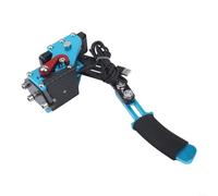 Freno de mano USB Racing con sensor Hall para PC, tensión de resorte ajustable de aleación de aluminio, compatible con Logitech G27 G29 G920 T500 T300RS y Play para Assetto Corsa Dirt WRC (azul)