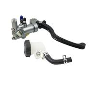 Freno de Moto para Cilindro Maestro Palanca de Cilindro Embrague hidráulico Universal para café para Racer para Aprilia CB1000R(Grey Right)