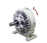 Freno de polvo magnético Freno de polvo magnético de un solo eje con base, embrague de doble eje, resistente a altas temperaturas y cargas de frecuencia(Single Axis,100N.m)