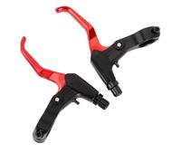 Freno de Tambor de Banda Trasera Empuñaduras de freno de bicicleta de aleación de aluminio FR5 para bicicleta de carretera MTB, palancas de freno coloridas Freno de Tambor para Bicicleta(Red)