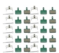 Freno de Tambor de Banda Trasera Pastilla de freno de disco hidráulico para bicicleta, pieza de disco para SHIMANO M375 M445 M446 Deore MT200 SLX M6100 Kit de Freno de Rodillo Trasero(Ceramic 10Pairs)