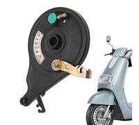 Freno de tambor trasero delantero de motocicleta, grupo de freno de banda trasera,Reemplazo automotriz de aluminio | Piezas de scooter de seguimiento gruesas integradas para mejorar el rendimiento