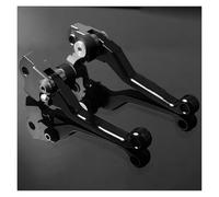 freno embrague Accesorios de motocicleta de motocross de aluminio CNC, pivote de pit bike para TW225 TW 225 2002-2017 Palancas Embrague Freno de Motocicleta(Black)
