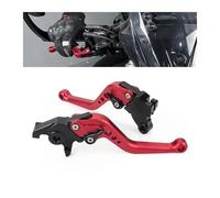 freno embrague Maneta de embrague freno para CFMOTO 450MT 800MT 650MT 700MT IBEX 450 800 MT 650 NK/GT 700CL-X 2022-2025 Palanca de Embrague y Freno Moto(Short Red)