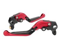 Freno Embrague Motocicleta Para Ducati Para Scrambler 800/803 2015-2024 Palanca de embrague freno ajustable Extensible Clásico(2019-2024 Red)