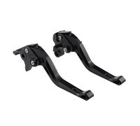 Freno Embrague Motocicleta Para Speed 400 Para Speed-400 Para Speed400 2023 2024 Palancas Embrague Freno Cortas Juego De Manijas Ajustables Manija Frenos Motocicleta(B-Black)