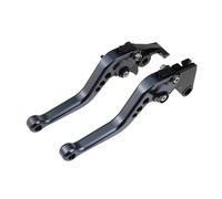 Freno Embrague Motocicleta Para Speed 400 Para Speed-400 Para Speed400 2023 2024 Palancas Embrague Freno Cortas Juego De Manijas Ajustables Manija Frenos Motocicleta(A-Gray)