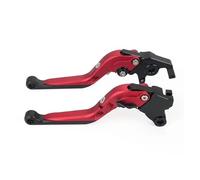 freno embrague Palanca de freno y embrague plegable 450 SR/NK para CFMOTO 450SR, 450NK, 450CLC, 450SS y 450SRS. Palancas extensibles ajustables. Palanca de Embrague y Freno Moto(Red)
