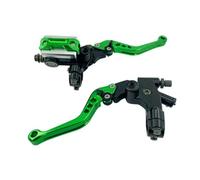 freno embrague Uitable Para La Mayoría Motocicletas, Cilindro Maestro Freno Motocicleta Palanca Embrague Hidráulica 22MM Mango Embrague De Freno Ajuste Palanca Freno Embrague(Green)