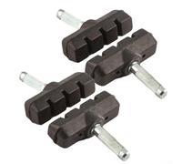 Freno en V ligero para pastillas con bloques de poste de 55 mm, ideal para ciclistas que buscan un rendimiento de frenado fiable (8 piezas)