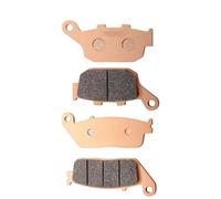 Freno Freno Disco Pastilla Freno Disco Trasero Para Nx650 Para Rs250 Para Vfr400 Para Vfr700 Para Vrx400 Para Vt250 Kit De Pastillas De Freno Delanteras Traseras Para Motocicleta(One Set)